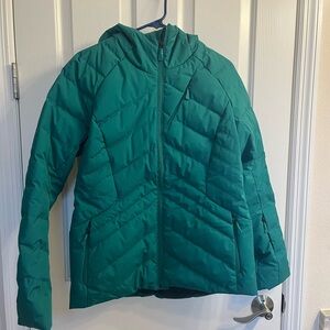 Kelly Green North Face Jacket